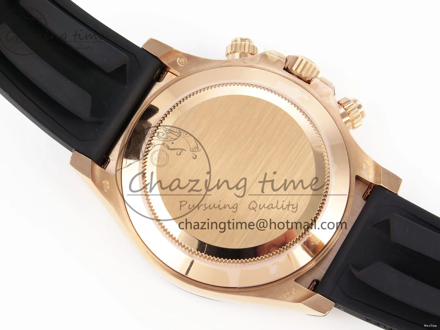 MiroTime 0322 Daytona 116515 Clean 1:1 Best Edition Silver Dial RG Markers on Oysterflex Strap SA4130 V WrinkleFree 1965